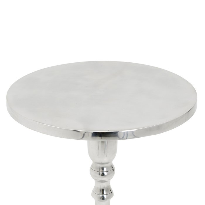 Кофейный стол серебристого цвета - купить Кофейные столики по цене 14380.0
