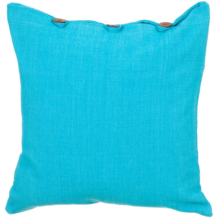 Декоративная подушка Juster бирюзового цвета