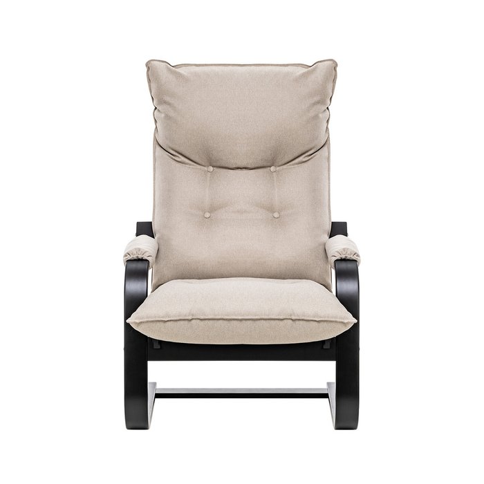 Кресло-трансформер Оливер бежево-черного цвета - купить Интерьерные кресла по цене 18820.0
