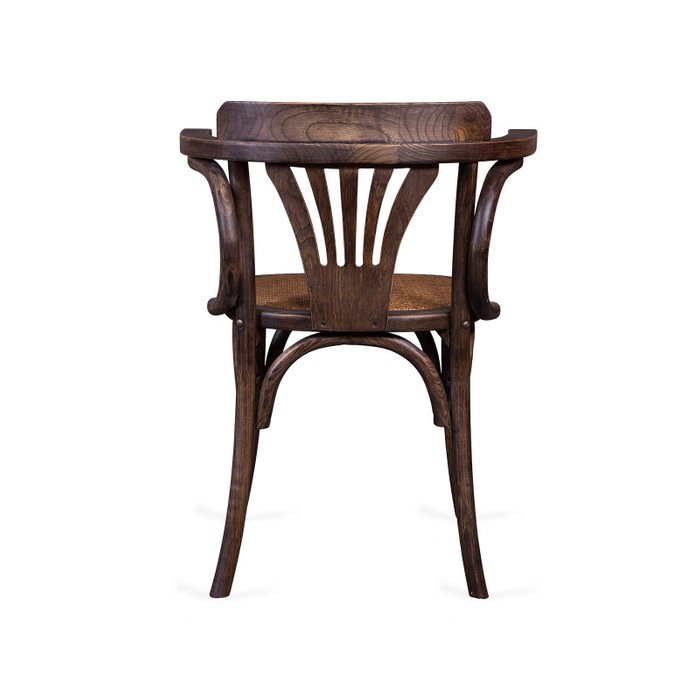 Стул Leisure из массива коричнего цвета - лучшие Обеденные стулья в INMYROOM
