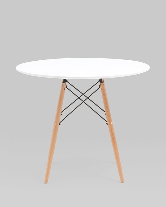 Обеденный стол NEW D90 белого цвета - лучшие Обеденные столы в INMYROOM