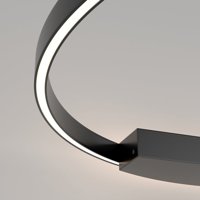 Настенный светильник (бра) Maytoni MOD058WL-L50BK Rim Modern - купить Бра и настенные светильники по цене 31990.0