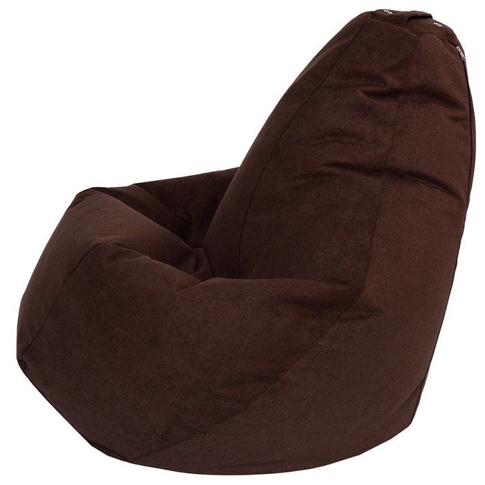 Кресло-мешок Груша XL коричневого цвета - купить Бескаркасная мебель по цене 4390.0