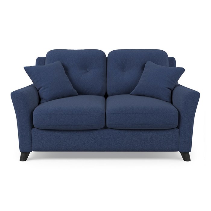 Диван-кровать Raf SF двухместный синего цвета - купить Прямые диваны по цене 66300.0