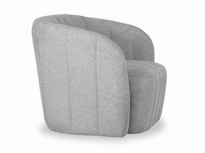 Кресло Lecco серого цвета - лучшие Интерьерные кресла в INMYROOM