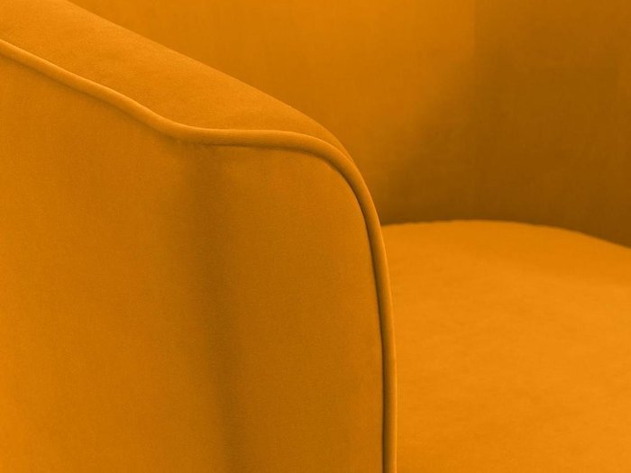 Кресло California оранжевого цвета - лучшие Интерьерные кресла в INMYROOM