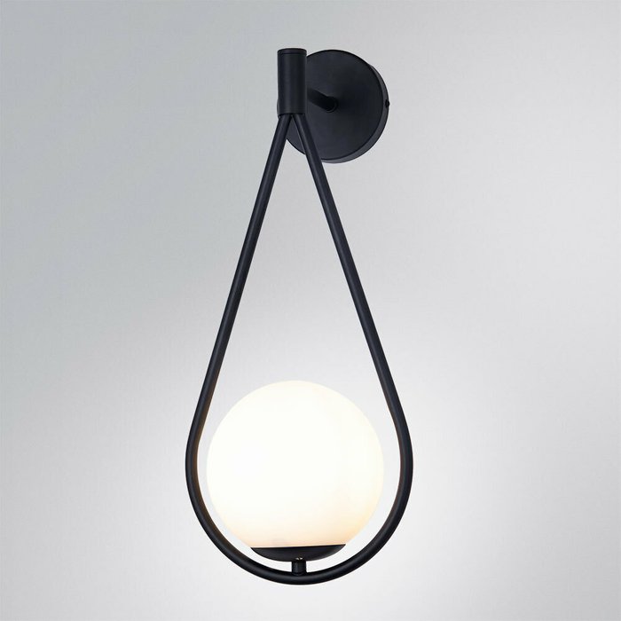 Бра Arte Lamp MATISSE A7765AP-1BK - купить Бра и настенные светильники по цене 4790.0