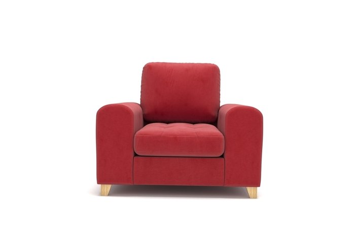 Кресло Vittorio MT красное - купить Интерьерные кресла по цене 31400.0