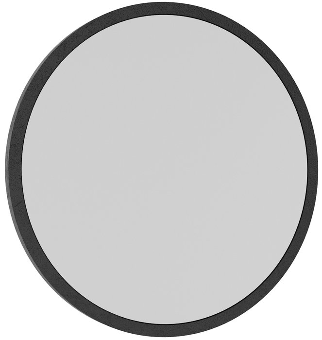 Настенное зеркало Веста D41 черного цвета 