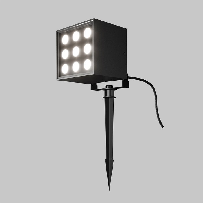 Ландшафтный светильник Ares черного цвета - купить Наземные светильники по цене 7590.0