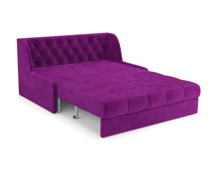 Диван-кровать Барон 6 фиолетового цвета - купить Прямые диваны по цене 37990.0