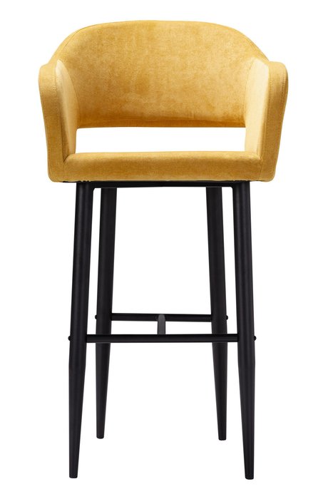 Стул барный Oscar желтого цвета - купить Барные стулья по цене 12090.0