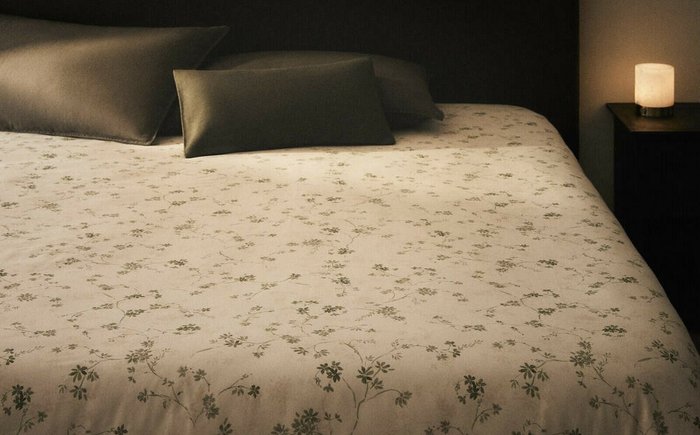 Пододеяльник с цветочным принтом - лучшие Пододеяльники в INMYROOM