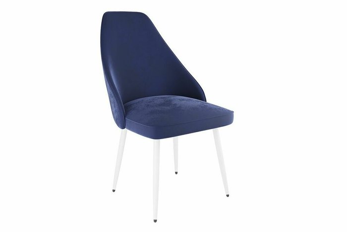 Набор из двух стульев Милан синего цвета - купить Обеденные стулья по цене 16890.0