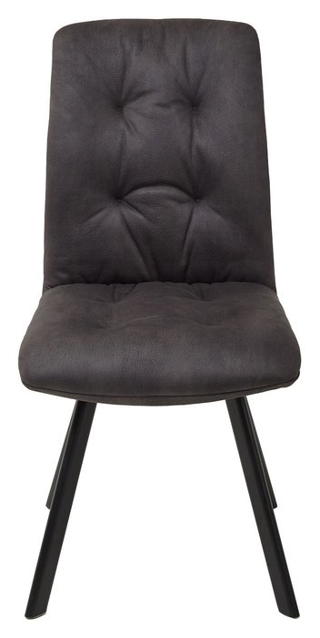 Стул Vilmar темно-серого цвета - лучшие Обеденные стулья в INMYROOM