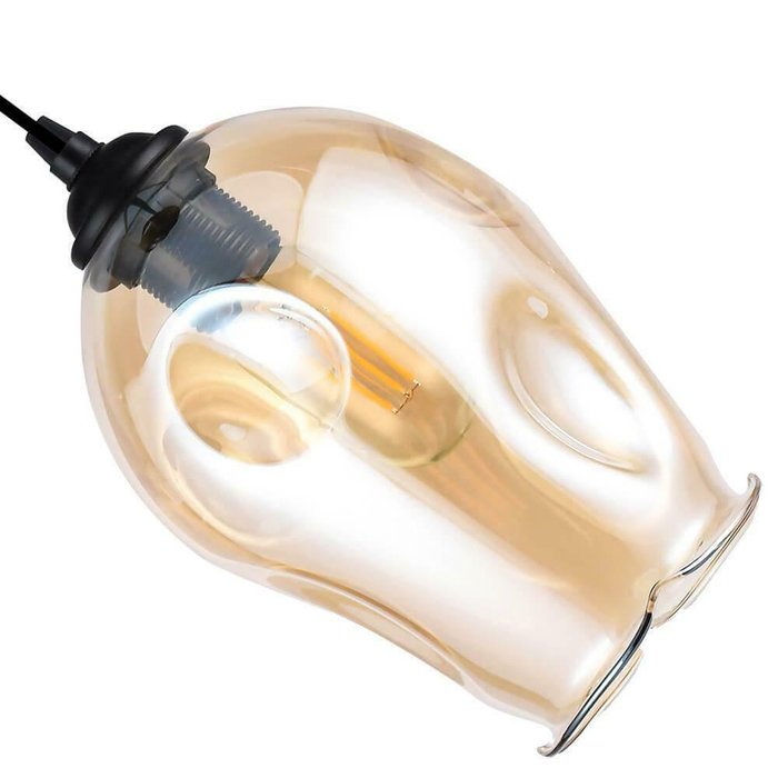 Подвесной светильник Celine оранжевого цвета - купить Подвесные светильники по цене 2767.0