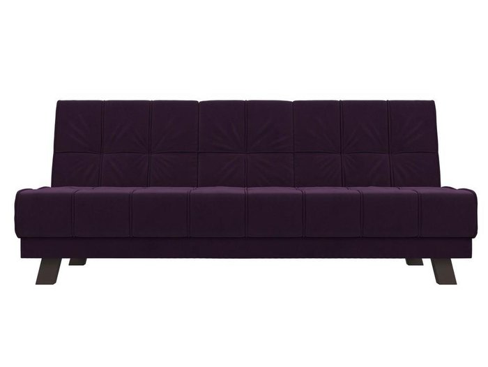 Прямой диван-кровать Винсент фиолетового цвета - купить Прямые диваны по цене 31999.0