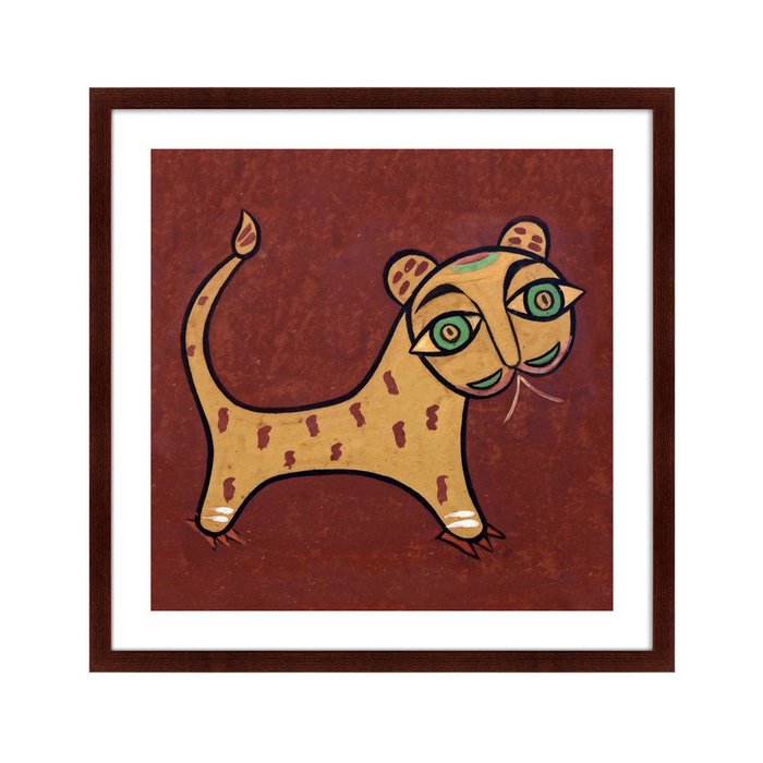 Репродукция картины Tiger Cub 1927 г. - купить Картины по цене 11999.0
