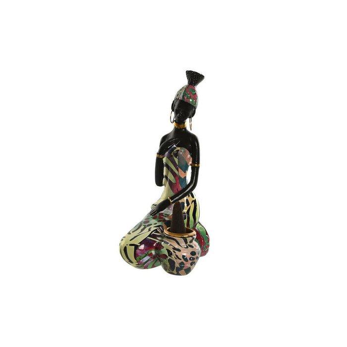 Декоративная фигура Разноцветный Африканка 9 x 7 x 16,5 cm (2 штук) - купить Фигуры и статуэтки по цене 2957.0