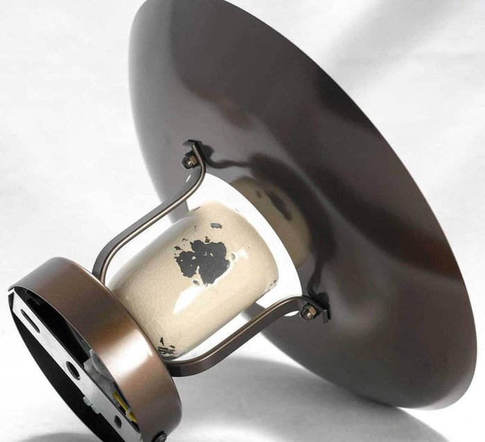 Потолочный светильник Vermilion коричневого цвета - лучшие Потолочные светильники в INMYROOM