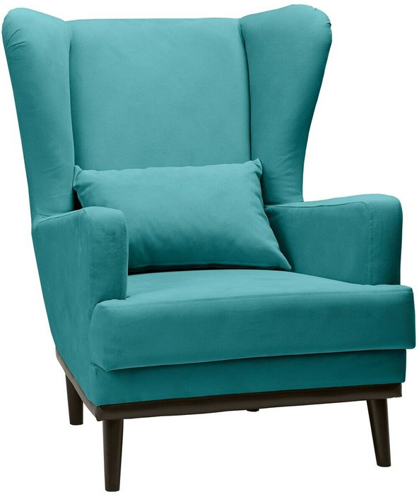 Кресло Оскар зелено-голубого цвета - купить Интерьерные кресла по цене 11570.0