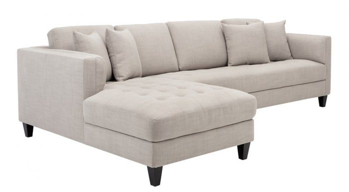 Угловой диван Corny белого цвета - купить Угловые диваны по цене 176640.0