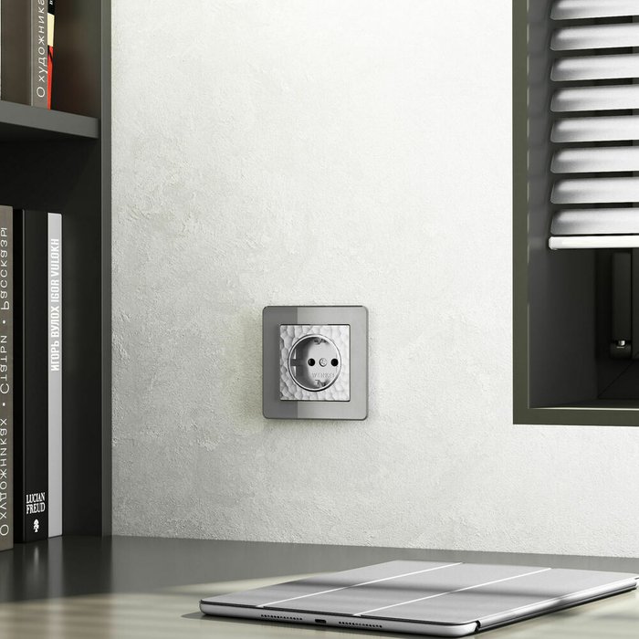 Рамка из акрила на 1 пост Acrylic графит W0012704 - купить Рамки для выключателей по цене 702.0 Рамка из акрила на 1 пост Acrylic графит W0012704 - купить Рамки для выключателей по цене 702.0