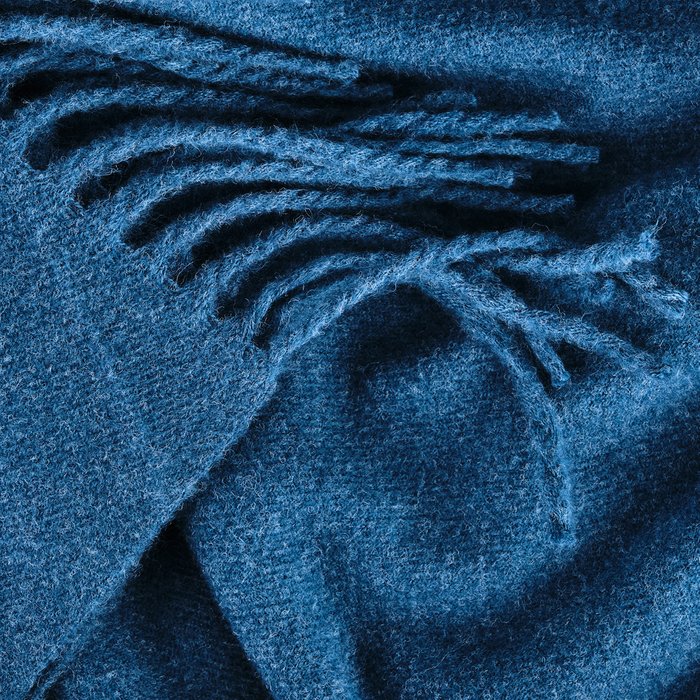 Плед Kitayskaya 130х160 синего цвета - лучшие Пледы в INMYROOM