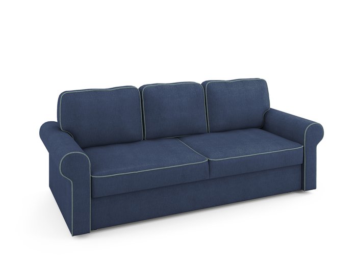 Диван раскладной диван Tulon синего цвета - лучшие Прямые диваны в INMYROOM