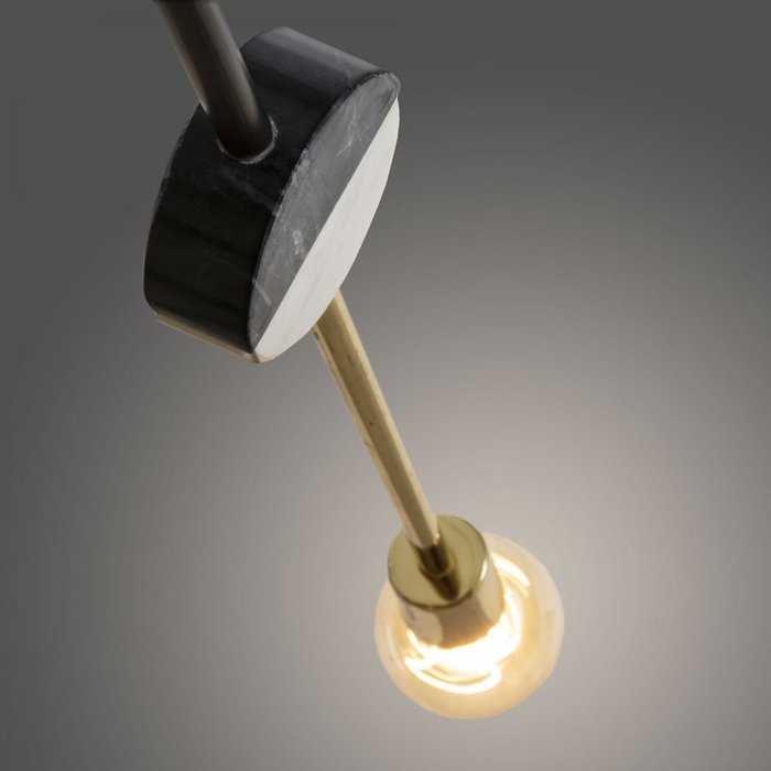 Подвесной светильник Whoa с мраморным диском  - купить Подвесные светильники по цене 4990.0
