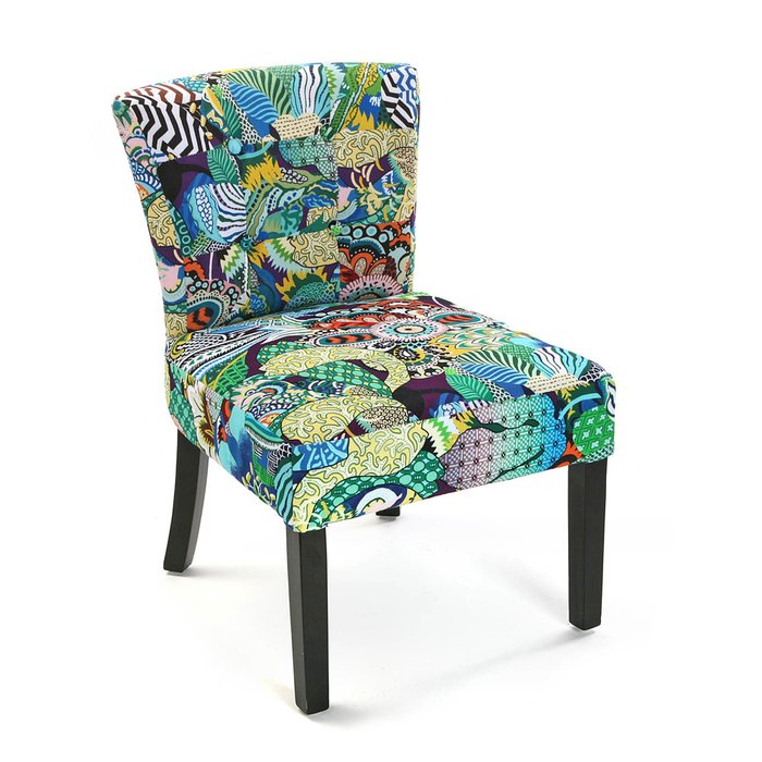 Кресло Tropical Patchowrk c обивкой из полиэстера - купить Интерьерные кресла по цене 34900.0