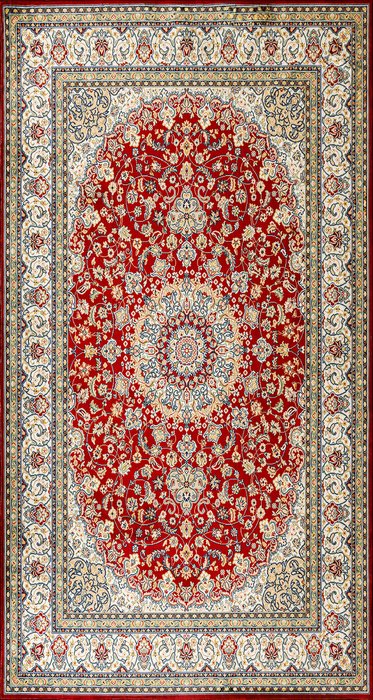 Ковер Silk shakira 80x150 красно-бежевого цвета