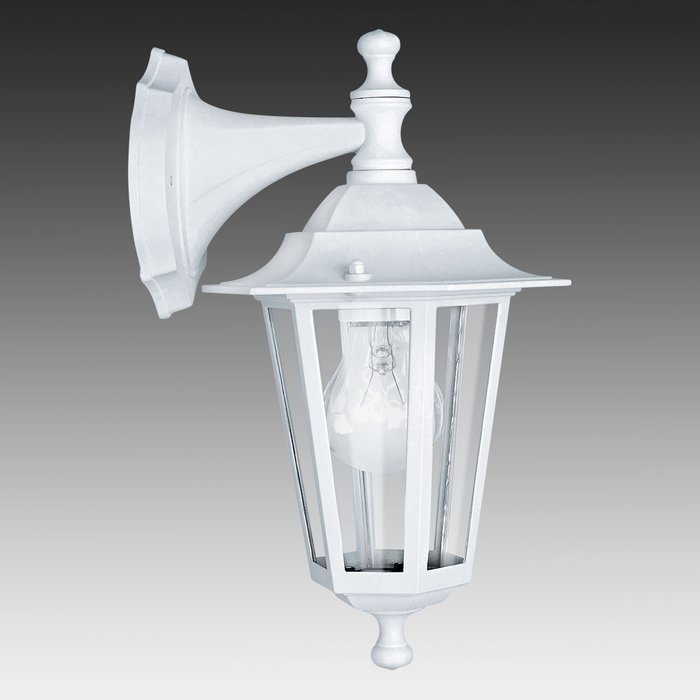 Уличный настенный светильник Laterna белого цвета - купить Настенные уличные светильники по цене 2990.0