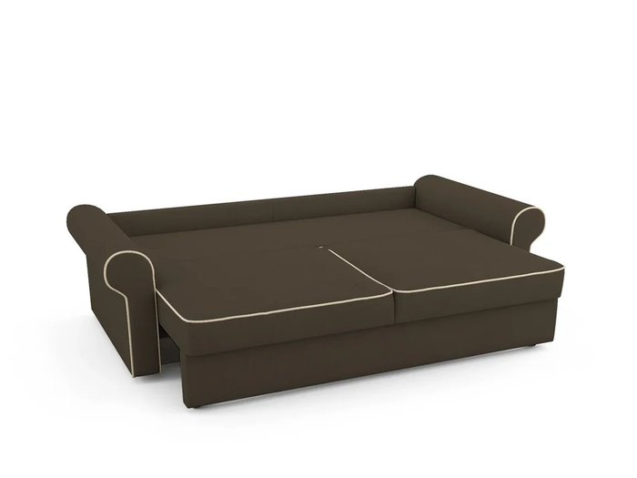 Диван-кровать Tulon темно-коричневого цвета - купить Прямые диваны по цене 63300.0