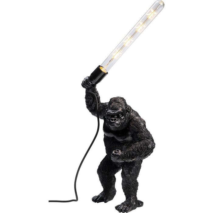 Лампа настольная Gorilla черного цвета