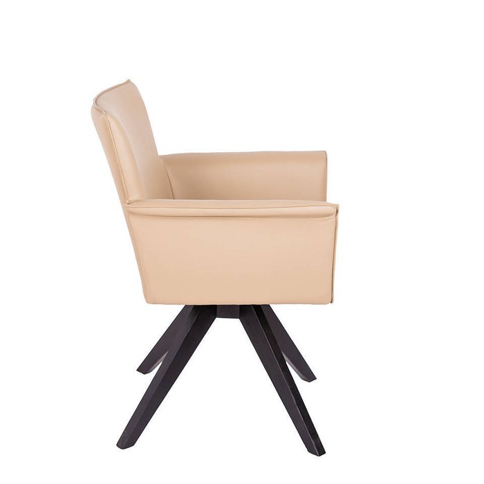Поворотное кресло бежевого цвета - лучшие Обеденные стулья в INMYROOM