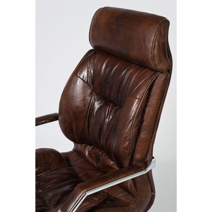 Кресло офисное Cigar Lounge темно-коричневого цвета - лучшие Офисные кресла в INMYROOM