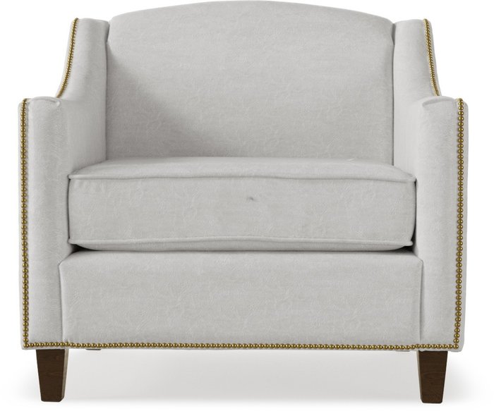 Кресло Рокфорд White белого цвета - купить Интерьерные кресла по цене 24900.0