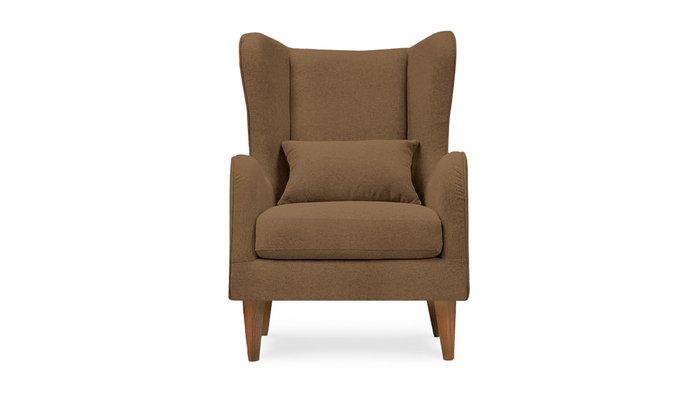 Кресло Манчестер коричневого цвета - лучшие Интерьерные кресла в INMYROOM
