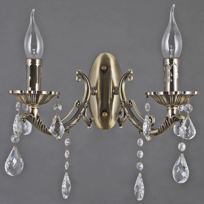 IL9927-2WSQ-24 AB CASTOR светильник настенный - купить Бра и настенные светильники по цене 4760 IL9927-2WSQ-24 AB CASTOR светильник настенный - купить Бра и настенные светильники по цене 4760