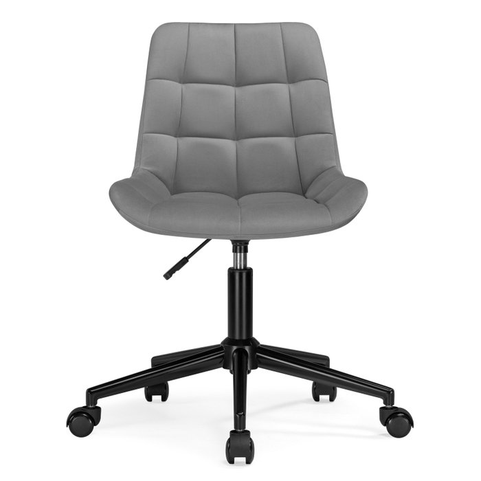 Стул офисный Честер темно-серого цвета - купить Офисные кресла по цене 7590.0