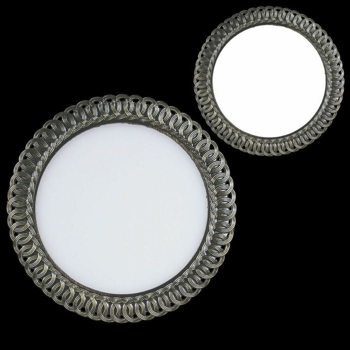 Встраиваемый светильник 53112-9.0-001RD LED12W ABN (стекло, цвет белый)