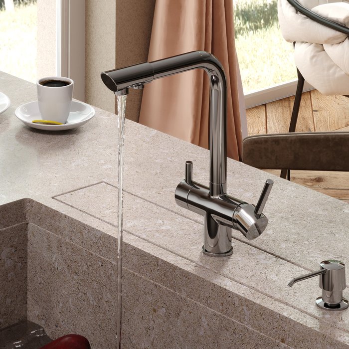 Смеситель для кухни WasserKRAFT A8317 - купить Смесители для кухни по цене 20408