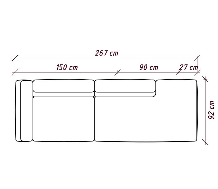 Модульный диван Duo серого цвета - лучшие Прямые диваны в INMYROOM Модульный диван Duo серого цвета - лучшие Прямые диваны в INMYROOM