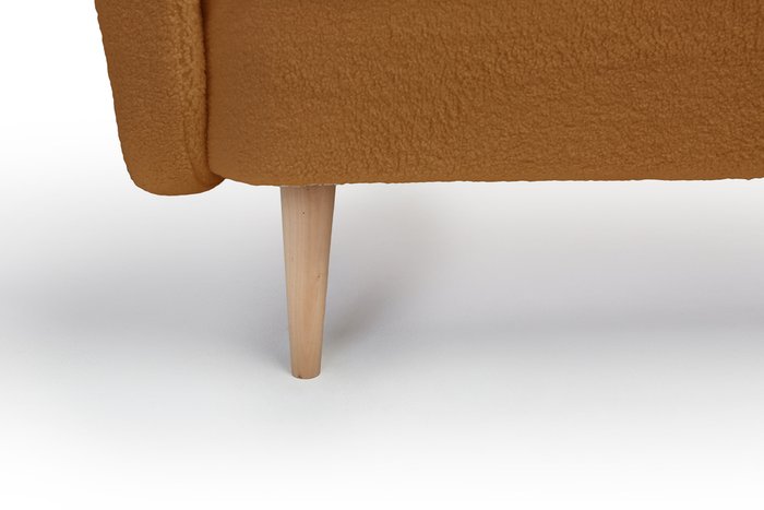 Диван Малютка светло-коричневого цвета - лучшие Прямые диваны в INMYROOM