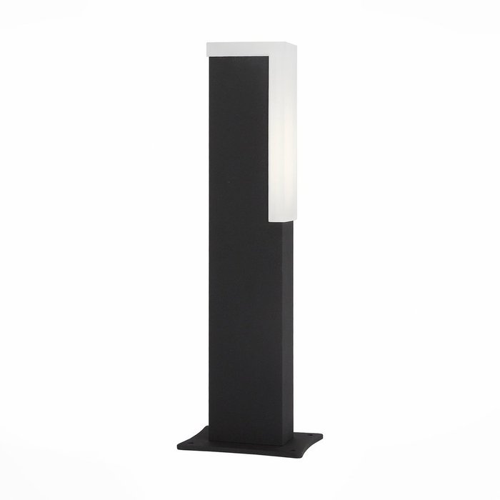 Уличный светодиодный светильник Posto бело-черного цвета  - купить Наземные светильники по цене 6992.0