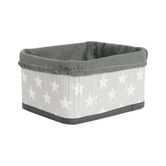 Набор корзин DKD Home Decor Белый Серый Бамбук Деревянный MDF Звезды 51 x 35 x 33 cm - лучшие Аксессуары для гостиной в INMYROOM Набор корзин DKD Home Decor Белый Серый Бамбук Деревянный MDF Звезды 51 x 35 x 33 cm - лучшие Аксессуары для гостиной в INMYROOM