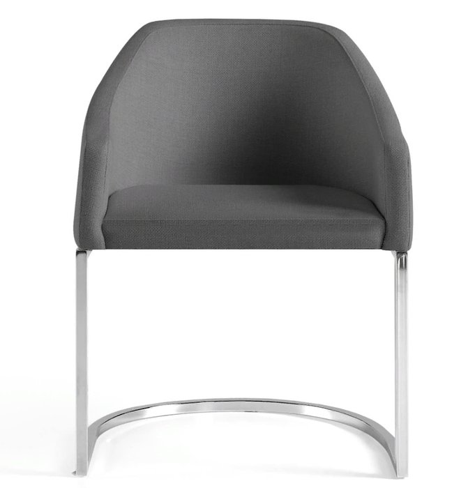 Стул темно-серого цвета - купить Обеденные стулья по цене 38990.0