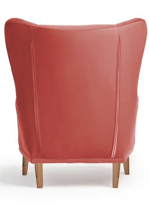 Кресло Вегас коричнево-красного цвета   - лучшие Интерьерные кресла в INMYROOM