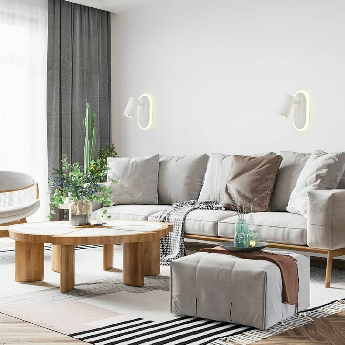 Спот Omega 10222/2LED White (металл, цвет белый) - купить Накладные споты по цене 2970.0 Спот Omega 10222/2LED White (металл, цвет белый) - купить Накладные споты по цене 2970.0